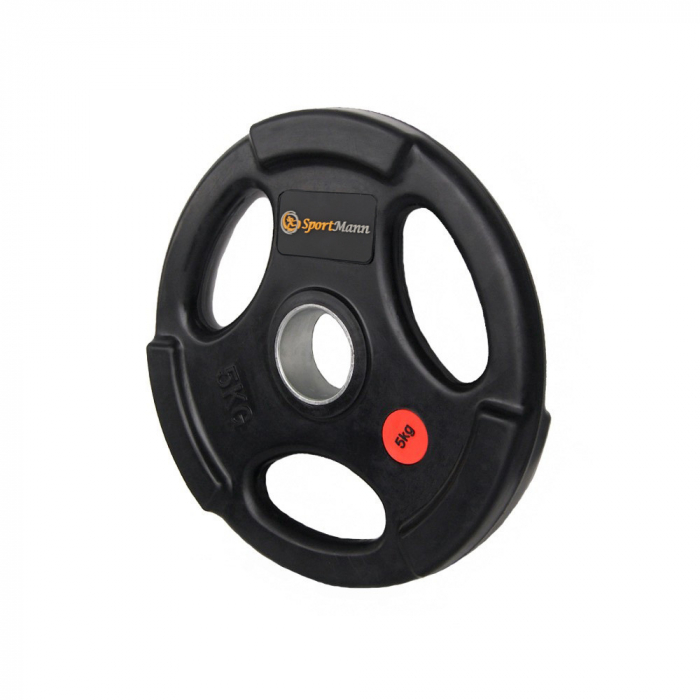 Greutate cauciucata Sportmann Deluxe 5 kg/51mm [2]