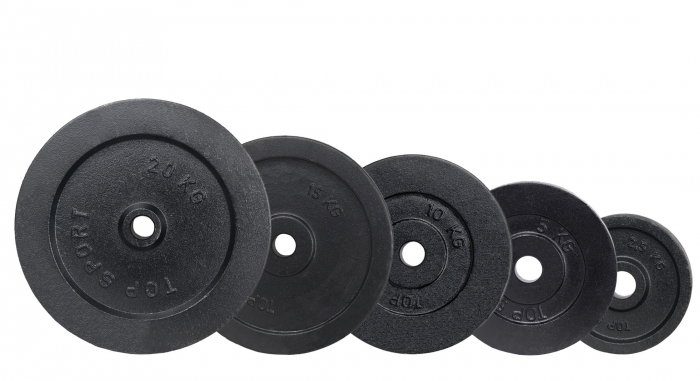 Greutate fier inSPORTline Top Sport Castyr 20kg/30mm [4]