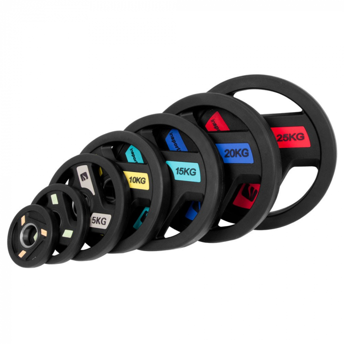 Greutate olimpica inSPORTline Herk 5 kg/ 50 mm [2]