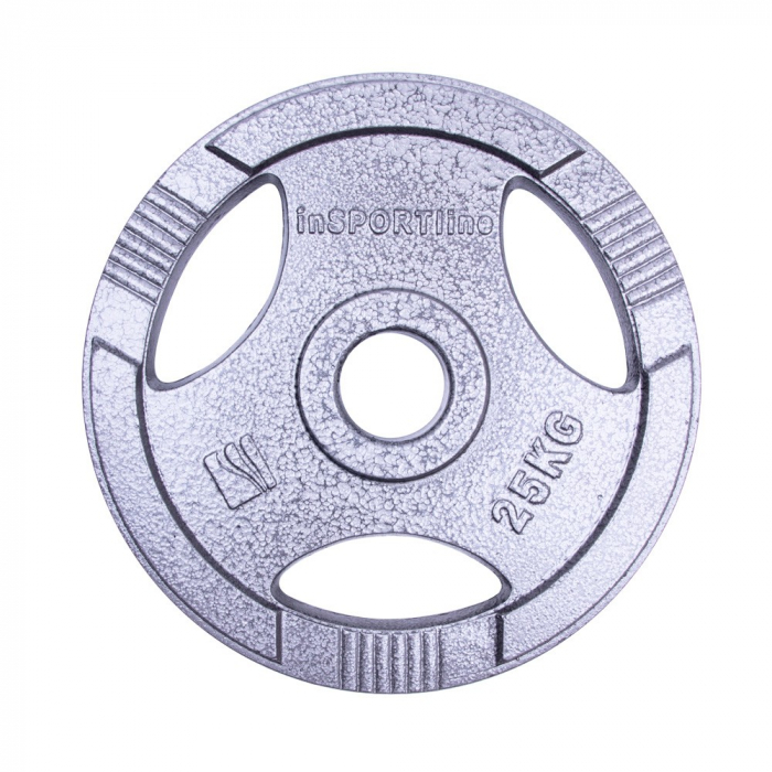 Greutate olimpica otel inSPORTline Hamerton 25 kg [1]