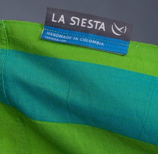 Hamac 1 persoana Sonrisa lime - La Siesta [4]