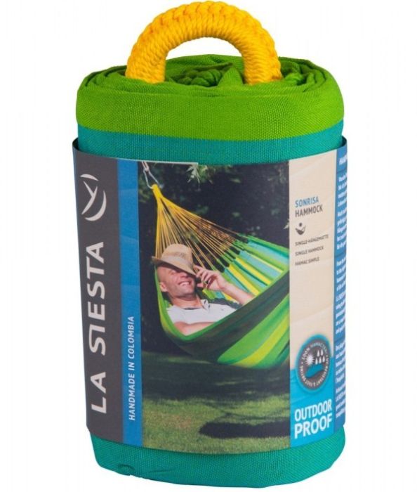 Hamac 1 persoana Sonrisa lime - La Siesta [7]