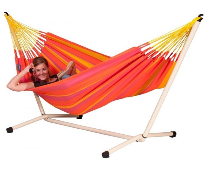 Hamac 1 persoana Sonrisa mandarine - La Siesta [9]