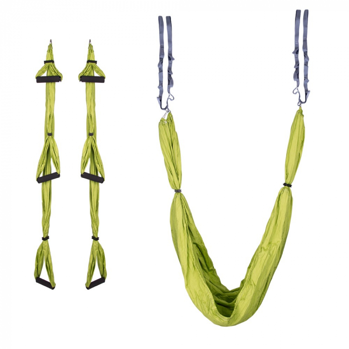 Hamac aero yoga inSPORTline Hemmock-verde [4]