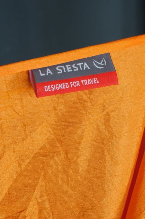 Hamac drumetie 2 persoane Colibri portocaliu+accesorii fixare - La Siesta [3]