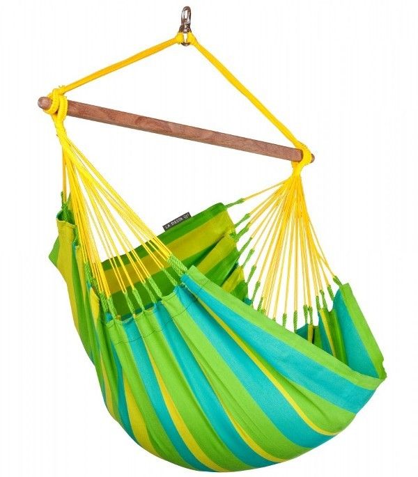 Hamac scaun Sonrisa Basic lime - La Siesta [3]