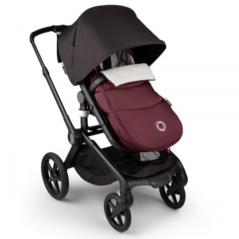 Husa de picioare universala carucior Bugaboo Dark Cherry [5]