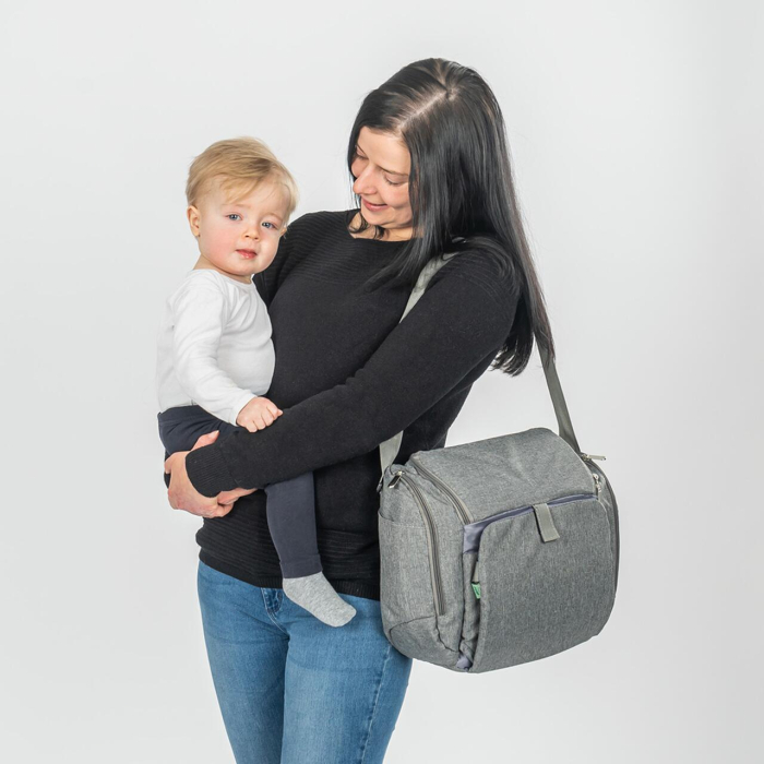 Inaltator de scaun pentru bebelusi 6-36 luni, transportabil, din plastic reciclat, Reer Growing Booster Seat 85041 [7]