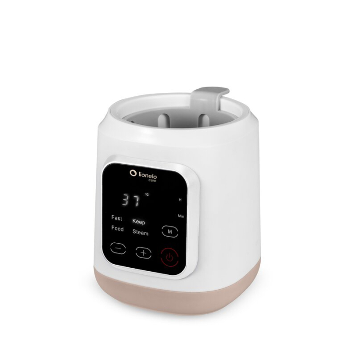 Incalzitor biberoane, Lionelo, ThermUp 3.0, 6 in 1, Incalzire, Decongelare, Sterilizare, Mentinerea temperaturii, 400 W, 35-100°C, Panou de comanda tactil, Fara BPA, Oprire automata, Placa de incalzir [8]