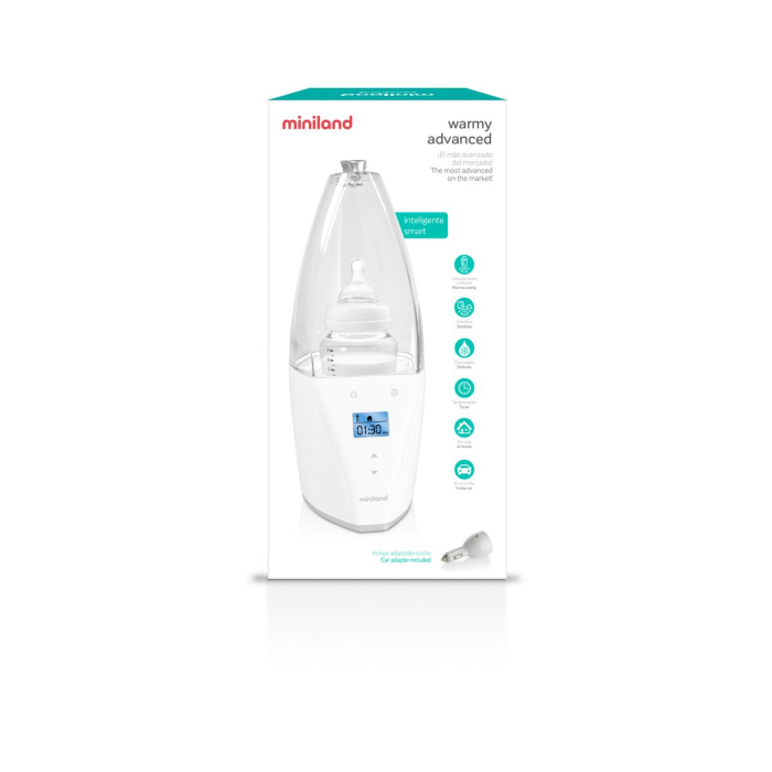 Incalzitor si Sterilizator Casa si Auto Miniland Warmy Advanced Silver [5]