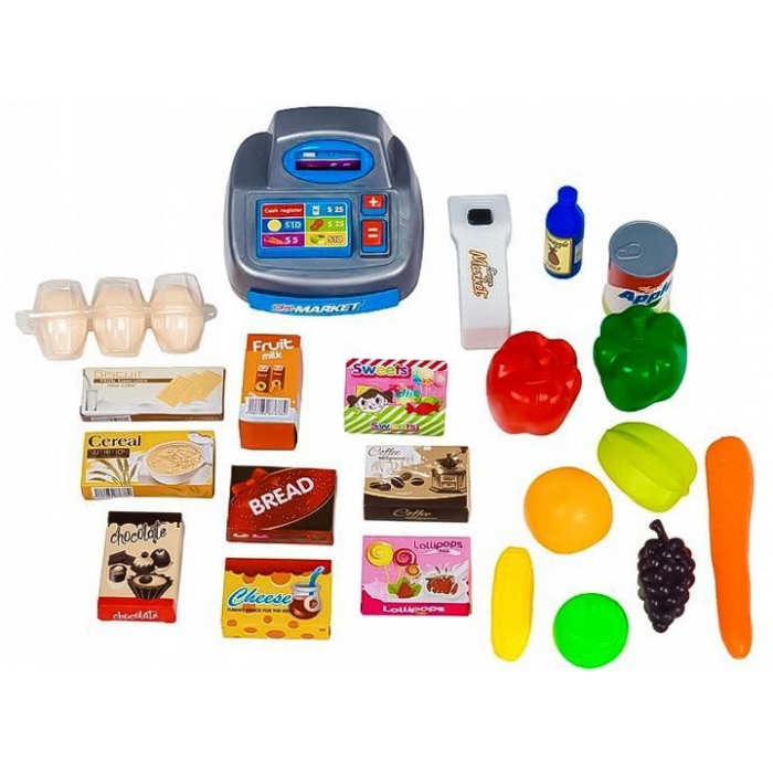 Jucarie interactiva stand Supermarket Ecotoys HC238741 [3]