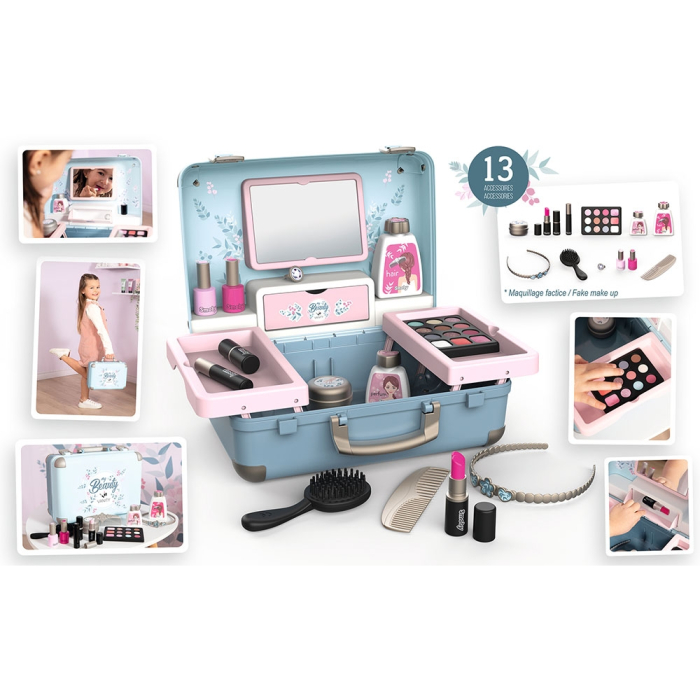 Jucarie Smoby Gentuta cosmetica My Beauty Vanity cu accesorii [5]