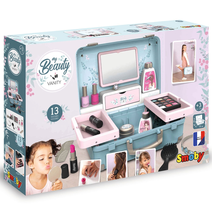 Jucarie Smoby Gentuta cosmetica My Beauty Vanity cu accesorii [6]
