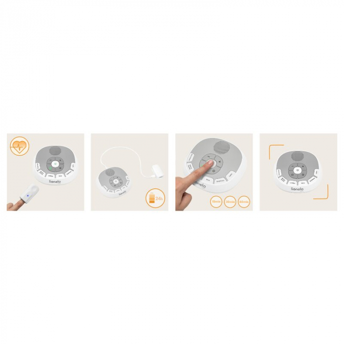 Lampa de veghe Lionelo BabyNap 2 in 1 Wireless [30]