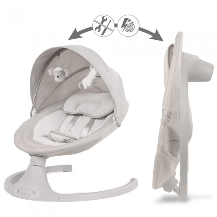 Leagan electric 2 in 1 Kidwell Luxi - Light Melange [7]
