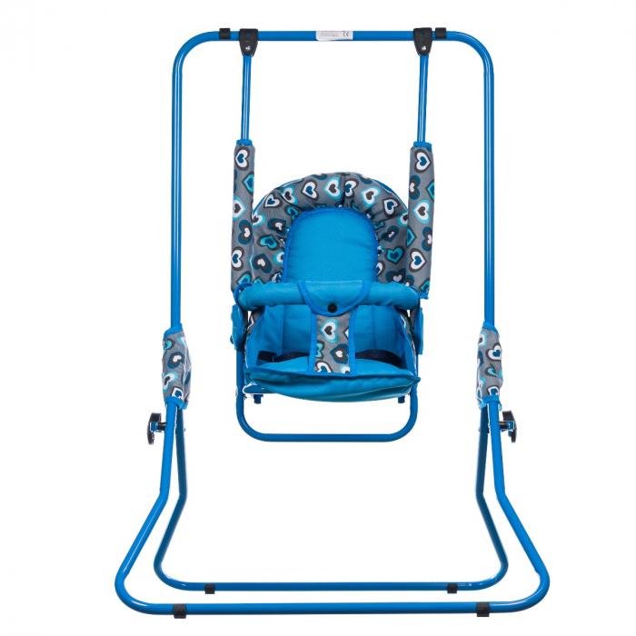 Leagan pentru copii, AppeKids, pentru interior si exterior, Blue Hearts [1]