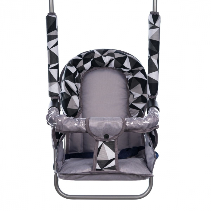 Leagan pentru copii, AppeKids, pentru interior si exterior, Grey Romb [2]