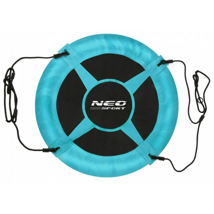Leagan tip cuib pentru copii XXL, 95 cm, 150 kg, Neo-Sport 1002, Turcoaz [2]