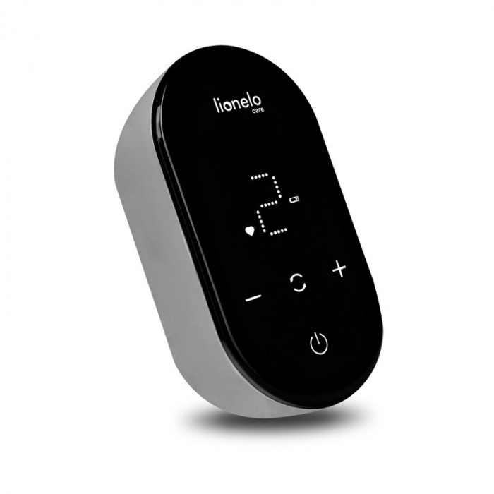 Lionelo - Pompa de san Fidi Go, Functie de masaj, Autonomie pana la 90 min, Afisaj LED, Cu accesorii, Gri Pal [6]