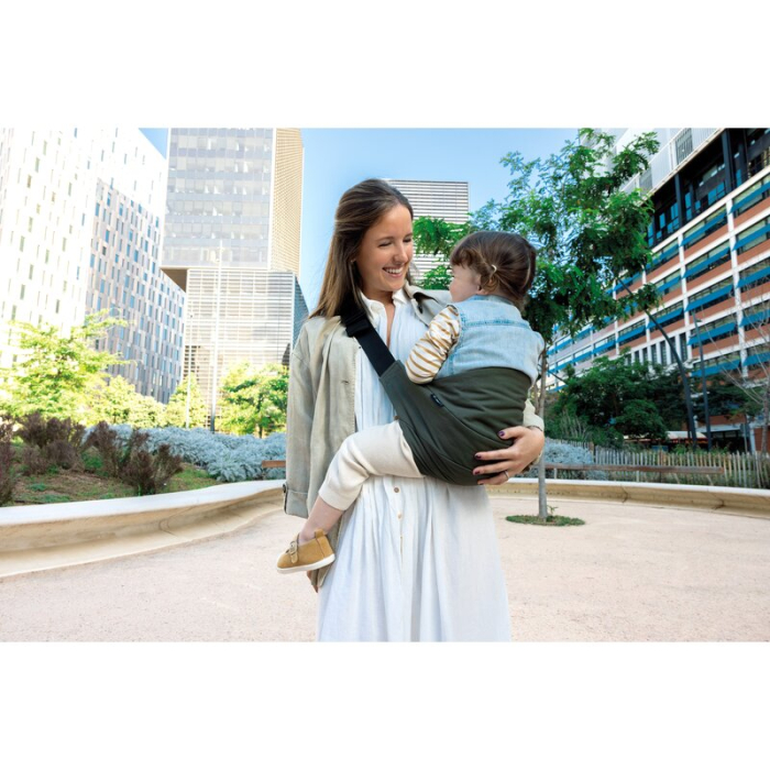 Marsupiu bebe, Jane, Catch, Ergonomic, De la 9 luni pana la 22 Kg, Botanic [7]