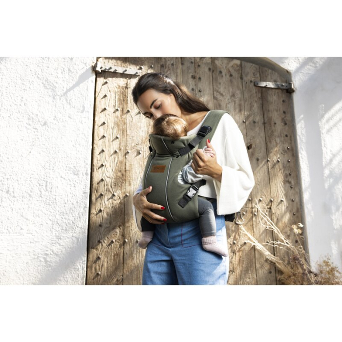 Marsupiu bebe, Jane, Dual, Ergonomic, De la nastere pana la 15 Kg, Shadow [5]