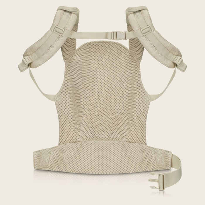 Marsupiu ergonomic, Lionelo, Margareet Air, 3 pozitii de purtare, 4 luni+, Pana la 20 Kg, Material respirabil 3D Air Mesh, Catarama dubla de siguranta, Bej [10]