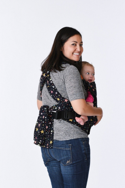 Marsupiu Half Buckle Rainbow Stars 3.2 - 20.4 kg - Baby Tula [3]