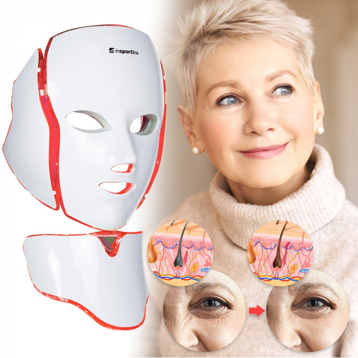 Masca Fata/Gat Therapie cu Lumini inSPORTline Hilmann [10]