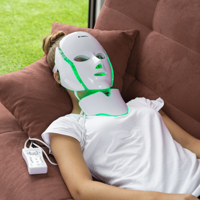 Masca Fata/Gat Therapie cu Lumini inSPORTline Hilmann [15]