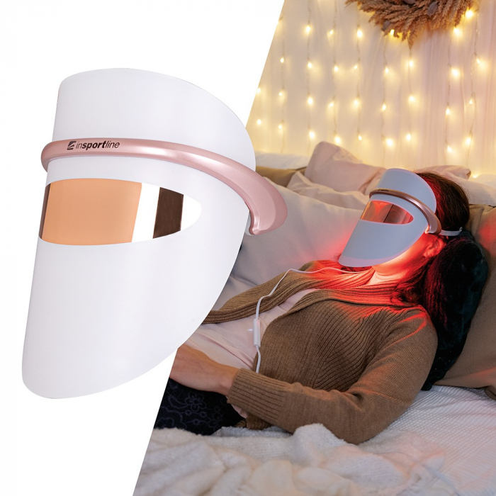 Masca Fata pentru Terapie Luminoasa cu LED inSPORTline Esgrima [1]