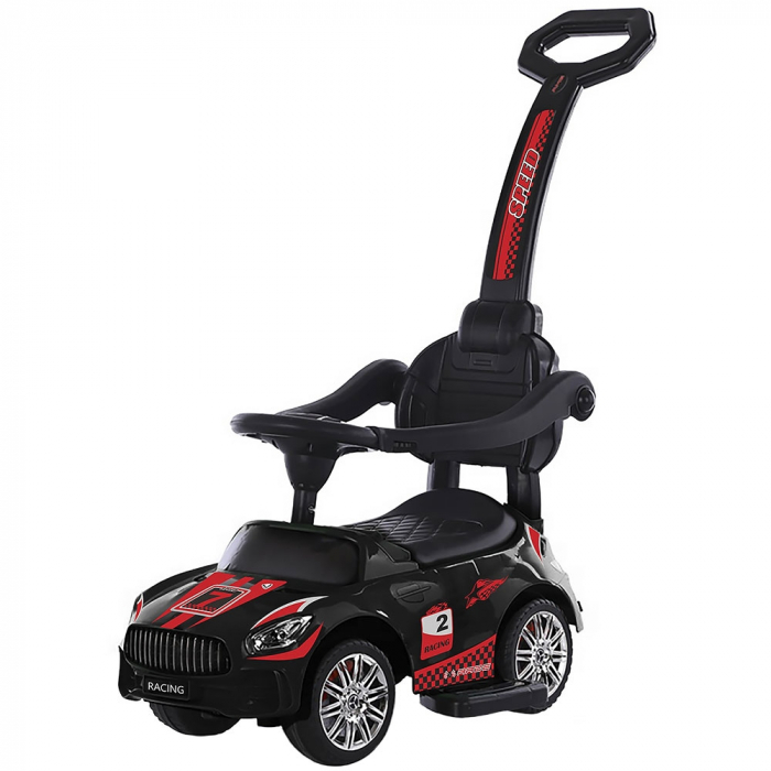Masinuta de impins Chipolino Racing black cu maner [1]