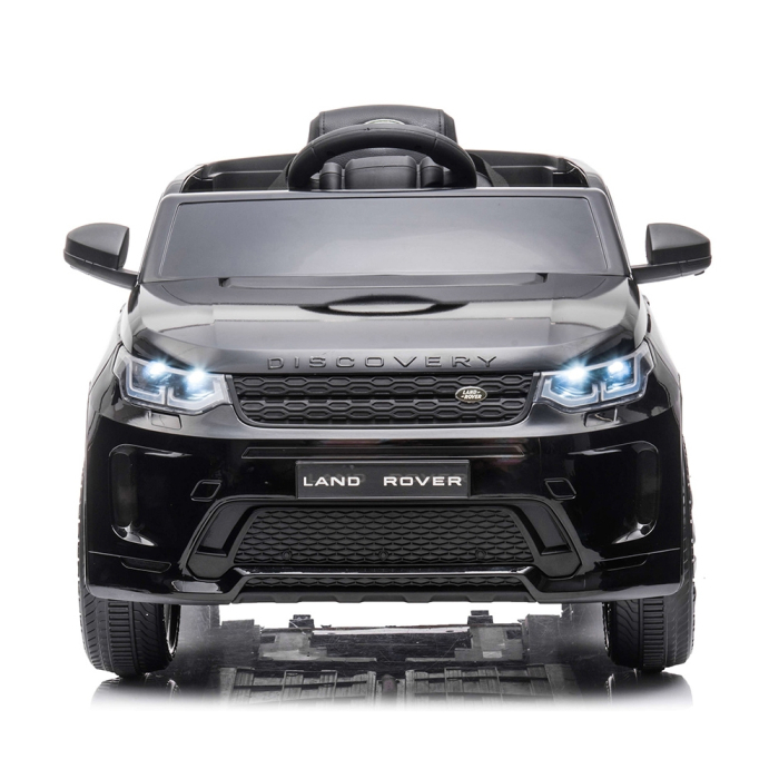 Masinuta electrica Chipolino SUV Land Rover Discovery cu scaun din piele si roti EVA black [2]