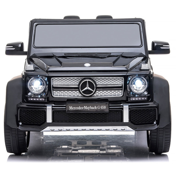 Masinuta electrica Chipolino SUV Mercedes Maybach G650 cu scaun din piele si roti EVA [2]