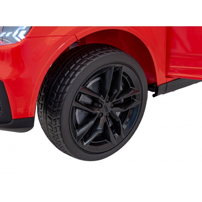 Masinuta electrica cu telecomanda AUDI Q7 NEW LIFT, roti EVA, scaun tapitat, 117x67x54 cm, putere 70W - Rosu [14]