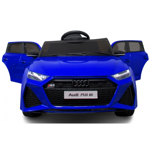Masinuta electrica cu telecomanda Audi RS6 R-Sport - Albastru [2]