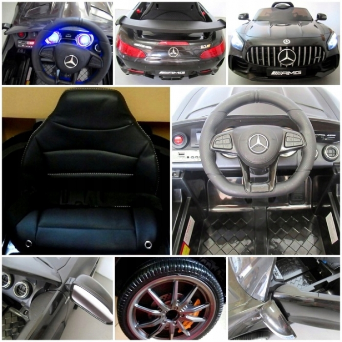 Masinuta electrica cu telecomanda Mercedes AMG GTR-S R-Sport [6]
