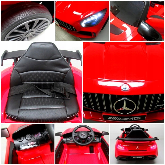 Masinuta electrica cu telecomanda Mercedes AMG GTR-S R-Sport [4]