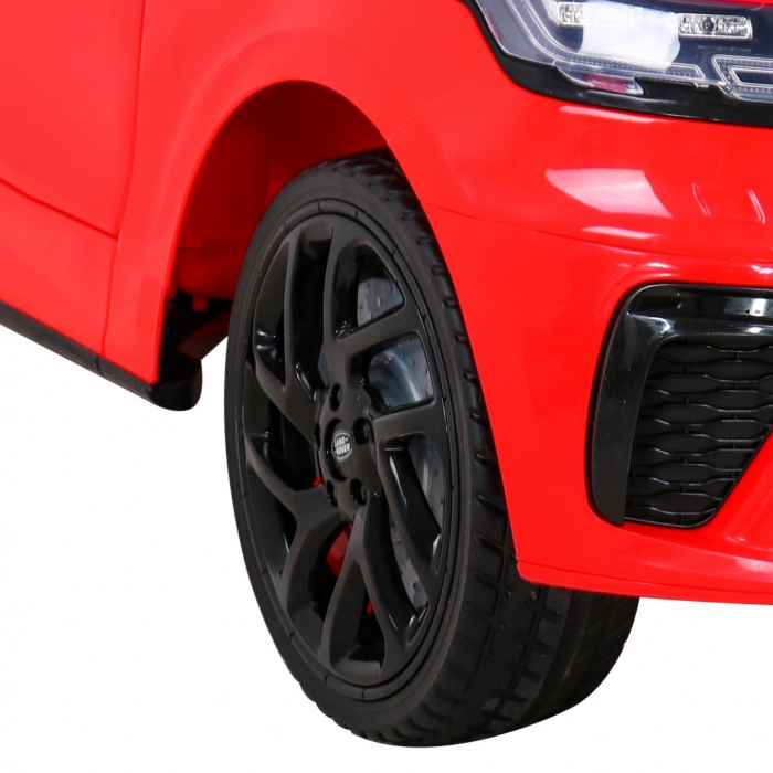 Masinuta electrica cu telecomanda RANGE ROVER VELAR, roti EVA, scaun tapitat, 107x64x49 cm, putere 70W - Rosu [14]