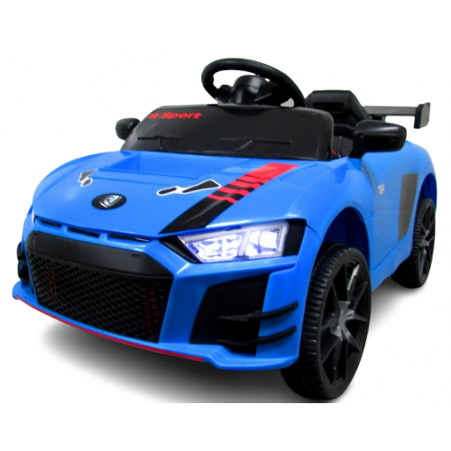 Masinuta electrica cu telecomanda si functie de balansare Cabrio A1 R-Sport - Albastru (varsta 1-4 ani) [1]