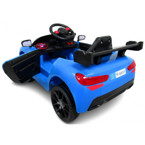 Masinuta electrica cu telecomanda si functie de balansare Cabrio A1 R-Sport - Albastru (varsta 1-4 ani) [4]