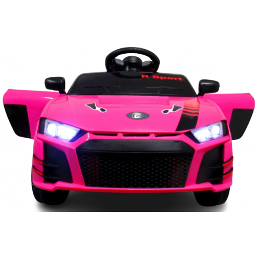 Masinuta electrica cu telecomanda si functie de balansare Cabrio A1 R-Sport - Roz (varsta 1-4 ani) [2]
