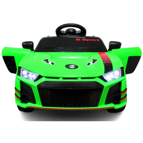 Masinuta electrica cu telecomanda si functie de balansare Cabrio A1 R-Sport - Verde (varsta 1-4 ani) [2]