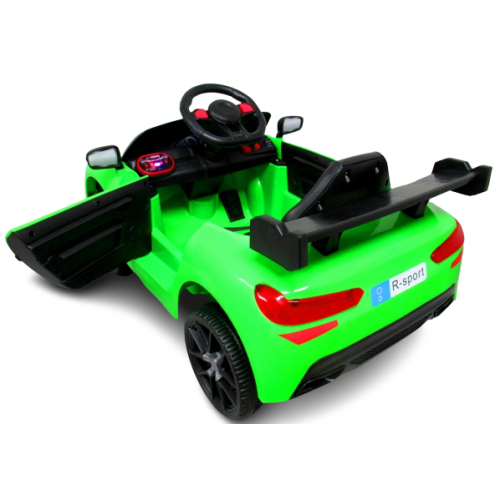 Masinuta electrica cu telecomanda si functie de balansare Cabrio A1 R-Sport - Verde (varsta 1-4 ani) [4]
