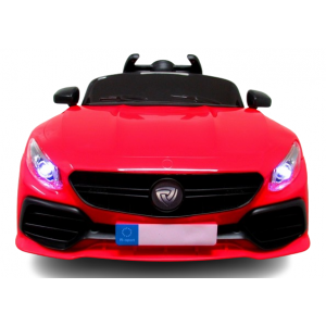 Masinuta electrica cu telecomanda si functie de balansare Cabrio Z6, 88x47x40 cm, varsta 1-4 ani, roti si scaun din plastic, putere 70W, R-Sport - Rosu [3]