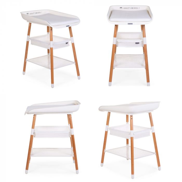 Masuta de infasat Childhome Evolux Natural Alb [6]