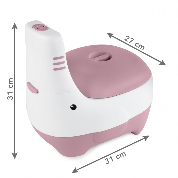 Olita pentru copii cu sunete si insertie detasabila Kidwell FINO - Pink [8]