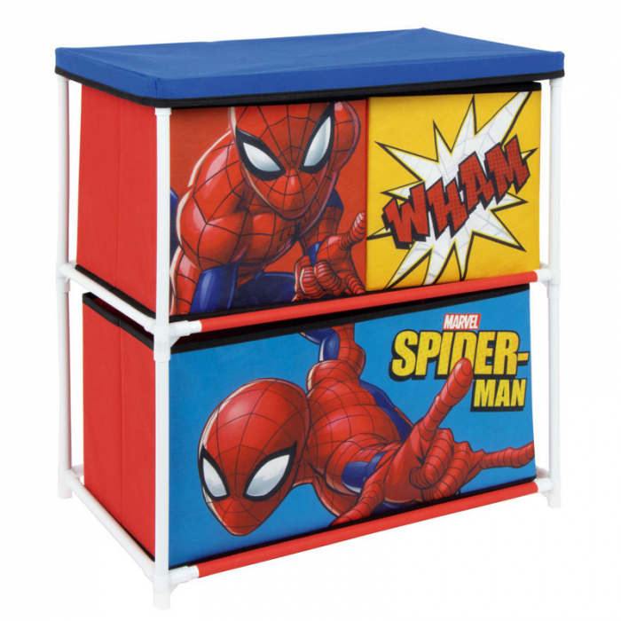 Organizator pentru jucarii cu structura metalica Spiderman - Arditex [2]