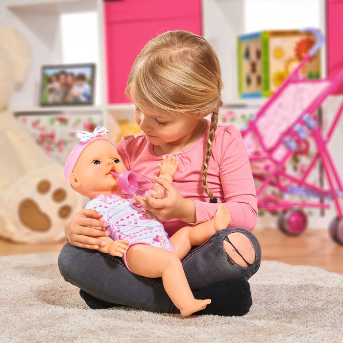 Papusa Simba New Born Baby, Baby Doll 43 cm cu accesorii [4]