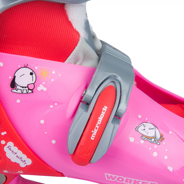 Patine reglabile fete WORKER Kelly Pro Girl [5]
