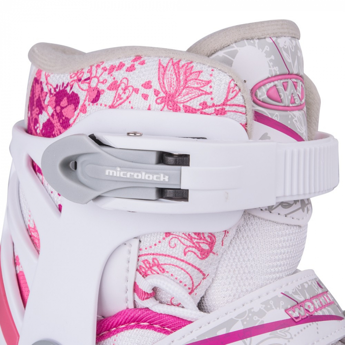 Patine/Role reglabile 2in1 WORKER Pinkola [8]